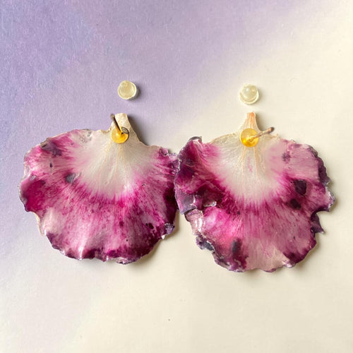 Boucle d’Oreille en Fleurs
