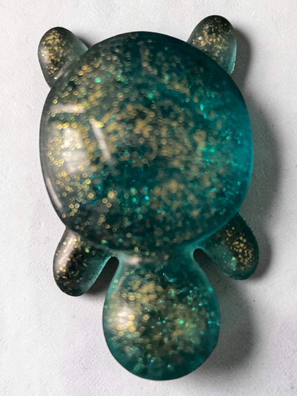 Mini Tortue Bleue Pailletée